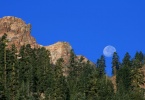 Moon over Lassen - Davies